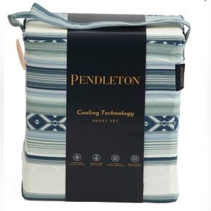 Pendleton Striped Southwestern Sheet Set QUEEN